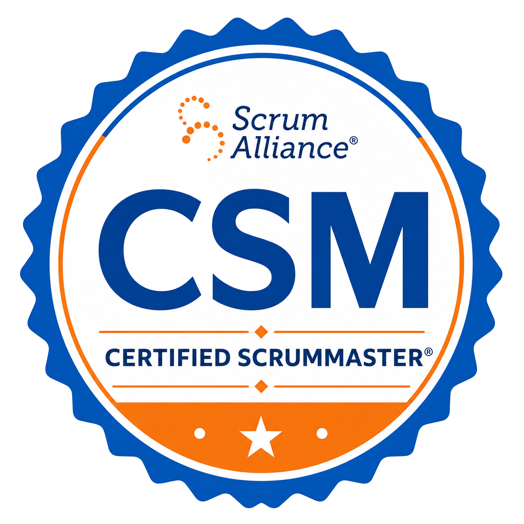 CSM certification badge