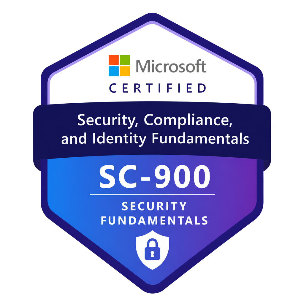 SC-900 certification badge