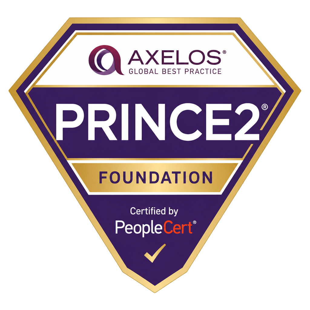 PRINCE2 certification badge